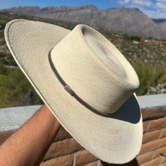 Atwood Other - ATWOOD NEVADA Palm Cowboy 4” Brim HAT – Size 7 1/2